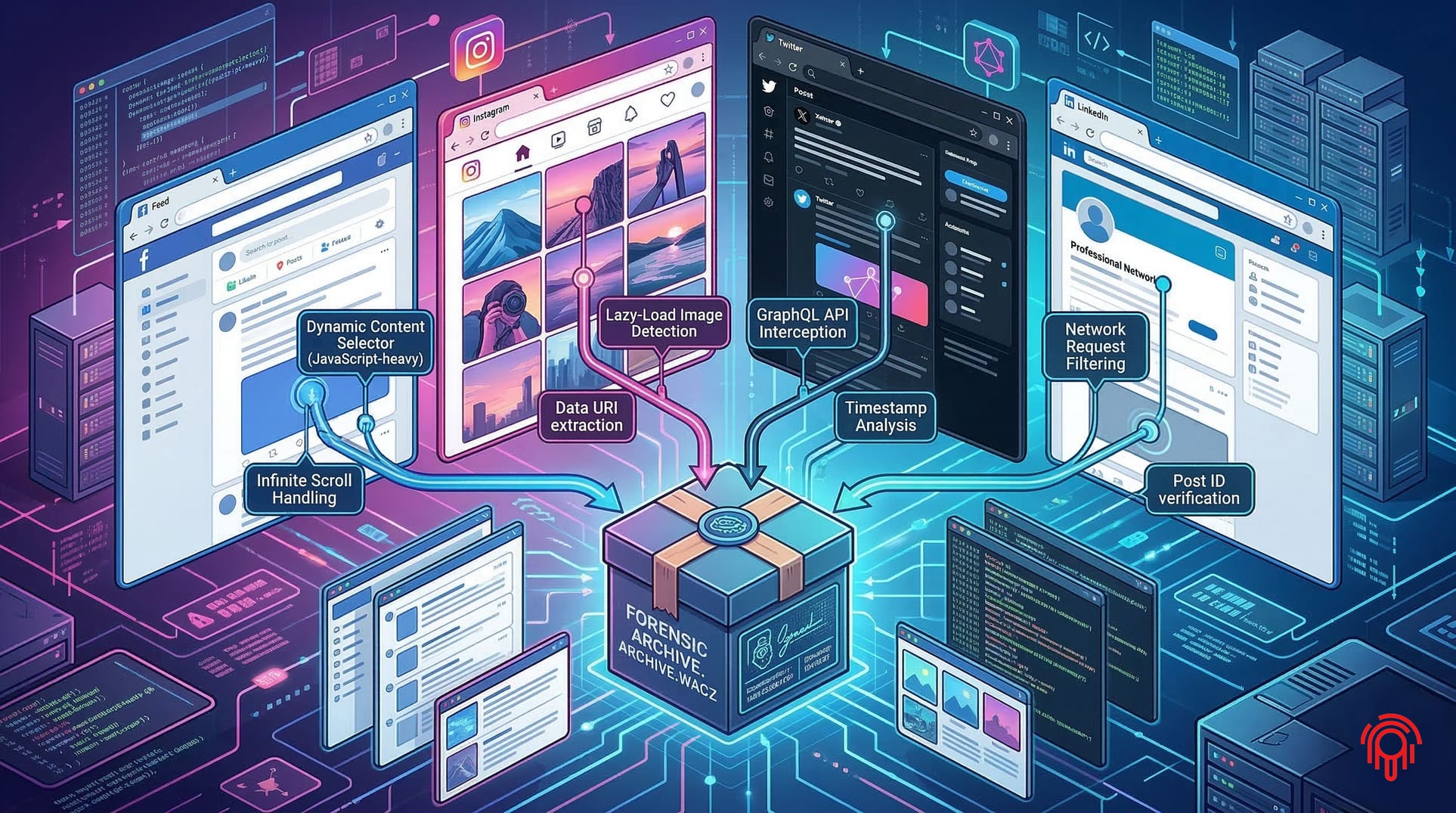Cattura social network ottimizzata
